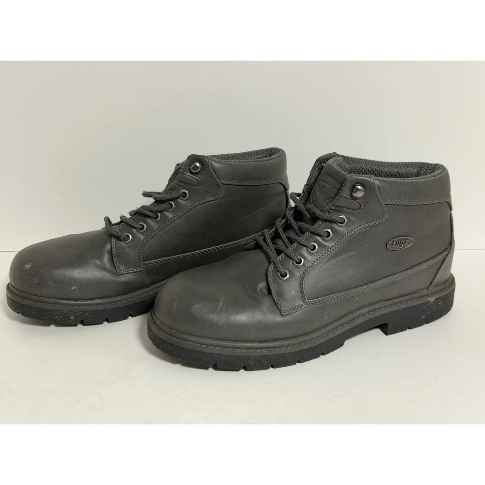 Lugz Men's Mantle Mid‎ Chukka Boots in asphalt grey, Men's Size 11